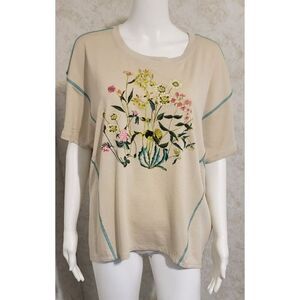NWT - J&M Lifestyle Live Well Oversized Tee from Cato - Size L